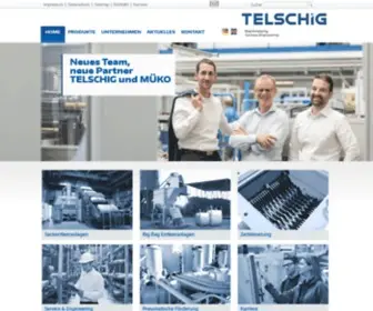 Telschig.com(TELSCHIG Verfahrenstechnik GmbH) Screenshot