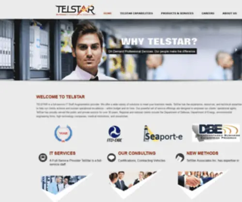 Telstarinc.net(On Demand Professional Services) Screenshot