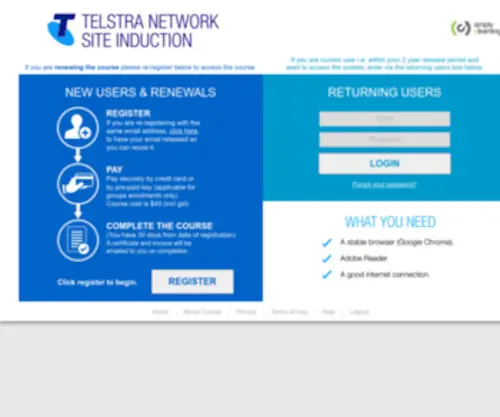 Telstranetworkinduction-PHysicalsecurity.com.au(TELSTRA) Screenshot