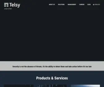 Telsy.com(Homepage) Screenshot