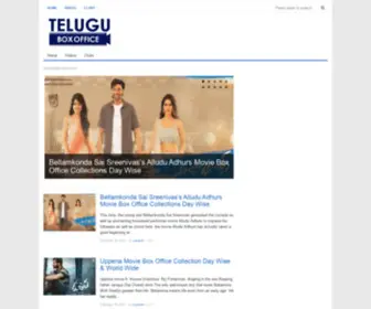 Teluguboxoffice.co(Telugu Box Office) Screenshot