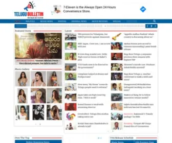 Telugubulletin.com(Top Telugu website Movie News) Screenshot