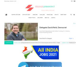 Telugujobspoint.com(Telugu Jobs Point) Screenshot