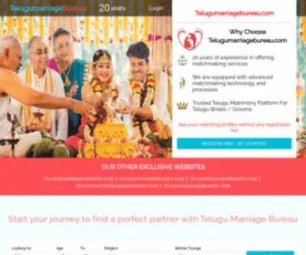 Telugumarriagebureau.com(Marriage Bureau) Screenshot