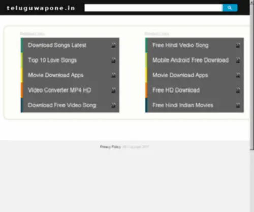Teluguwapone.in(Teluguwapone) Screenshot
