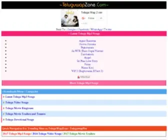 Teluguwapzone.com(Teluguwapzone) Screenshot