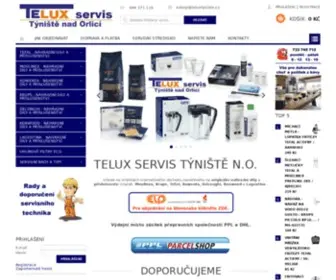 Teluxservis.cz(TELUX servis) Screenshot