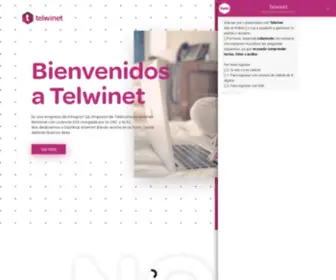 Telwinet.com.ar(Internet Banda Ancha) Screenshot