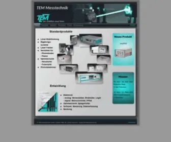 Tem-Messtechnik.de(Tem Messtechnik) Screenshot