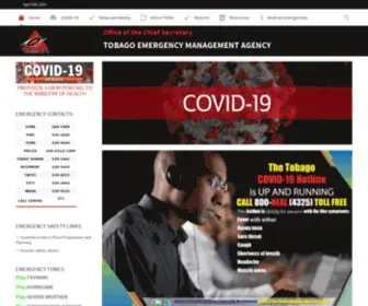 Tema365.com(Tobago Emergency Management Agency) Screenshot