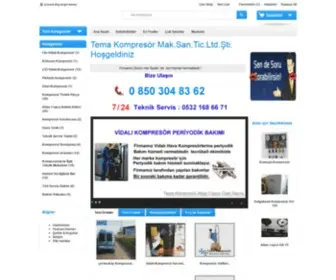 Temakompresor.com(Tema Kompresör) Screenshot