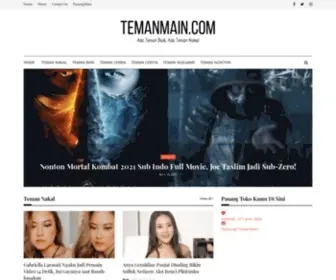 Temanmain.com(Teman Main) Screenshot