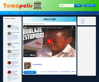 Temapolis.com(Comunidad de humor) Screenshot