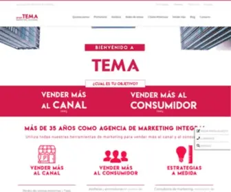 Temapromotion.com(Agencia de Marketing Integral) Screenshot