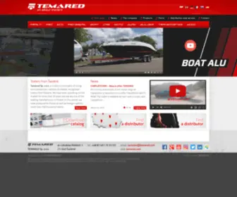 Temared.com(Przyczepy i lawety samochodowe) Screenshot