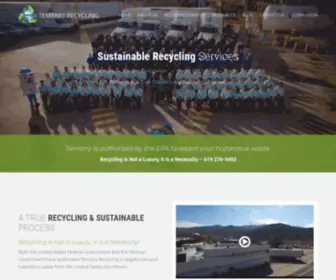 Temarry.com(Recicladora Temarry de Mexico) Screenshot