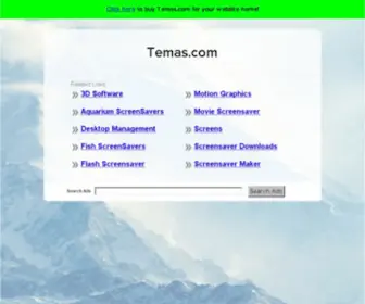 Temas.com(The Leading Themes Site on the Net) Screenshot