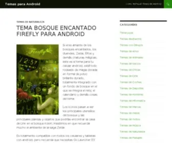 Temasandroid.net(Temas para android) Screenshot