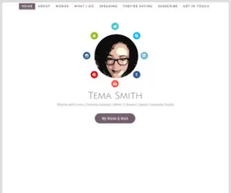 Temasmith.com(Tema Smith) Screenshot