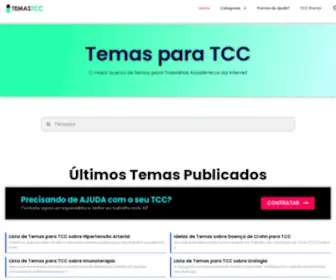 Temastcc.com.br(Temas para TCC) Screenshot