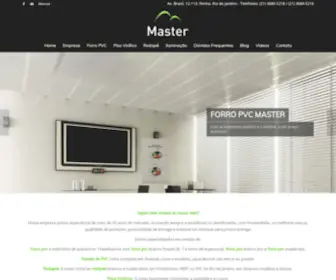 Temaster.com.br(Forro PVC e Rodap) Screenshot