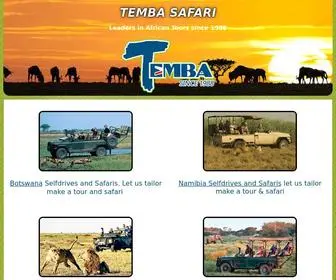 Tembasafari.com(Temba safaris) Screenshot