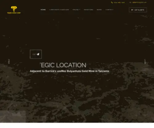 Tembogold.com(Tembo Gold Corp) Screenshot