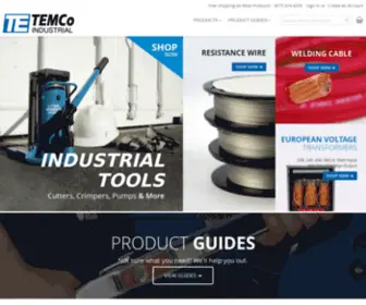 Temcoindustrialpower.com(TEMCo Industrial LLC) Screenshot