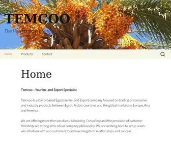 Temcoo.com(The Power of the orient) Screenshot