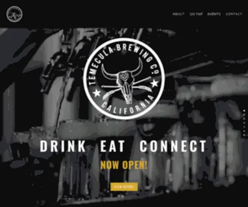 Temeculabrewco.com(Temecula Brewing Co) Screenshot