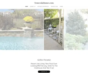 Temeculahomes.com(@Temecula Homes@Temecula Real Estate@Temecula homes forsale@) Screenshot