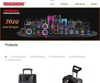 Temeishenggz.com(Temeisheng Group) Screenshot