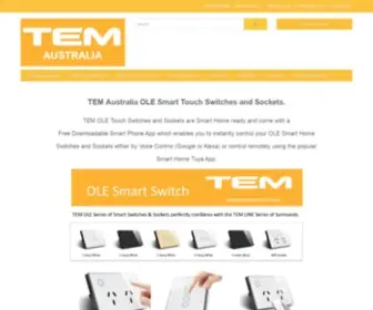 Temelectrical.com.au(TEM Electrical Australia) Screenshot