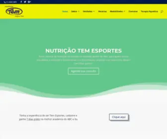 Temesportes.com.br(Tem Esportes) Screenshot