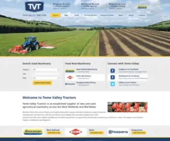 Temevalleytractors.co.uk(Used Machinery & New Machinery) Screenshot