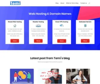Temi.co.uk(Temi's Blog) Screenshot