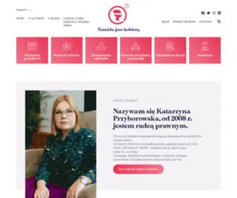 Temidajestkobieta.pl(Strona główna) Screenshot