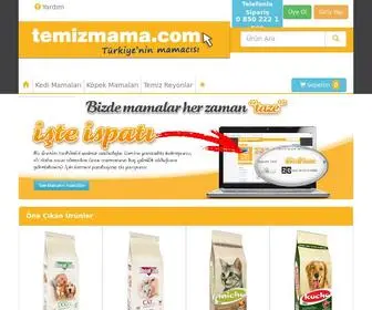 Temizmama.com(En İyi Kedi ve Köpek Mamaları) Screenshot