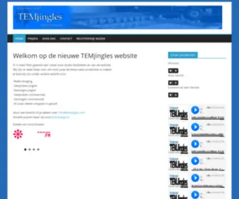 Temjingles.com(Welkom bij TEMjingles) Screenshot