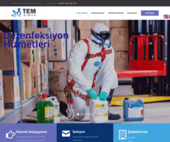 Temkimya.com(Tem Kimya) Screenshot