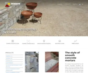 Temnon.gr(Decorative Concrete) Screenshot