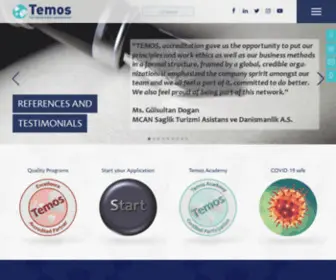 Temos-Worldwide.com(Temos International GmbH) Screenshot