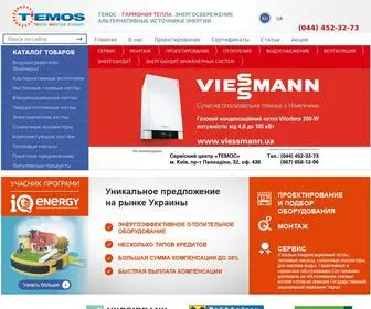 Temos.com.ua(главная страница) Screenshot