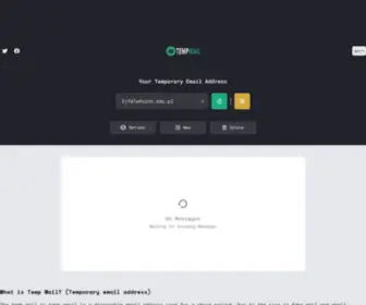 Temp-Mail.id(Temp Mail) Screenshot