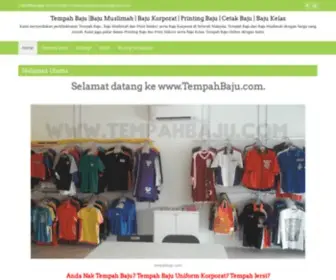 Tempahbaju.com(Kami menyediakan perkhidmatan Tempah Baju) Screenshot