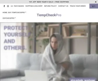 Tempcheckpro.com(The Infrared Digital Thermometer) Screenshot