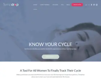 Tempdrop.xyz(Know your cycle with Tempdrop without sacrificing sleep. Tempdrop) Screenshot