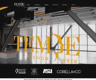 Tempefashionweek.com(Tempe Fashion Week) Screenshot