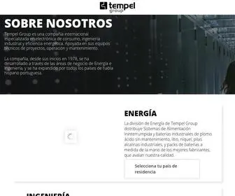 Tempelgrouplatam.com(Tempel Group Latam) Screenshot