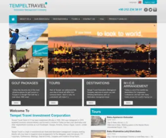 Tempeltravel.com(Tempeltravel) Screenshot